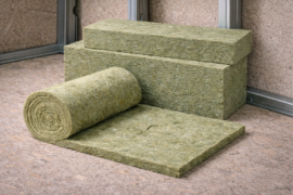 Laine de roche isolation