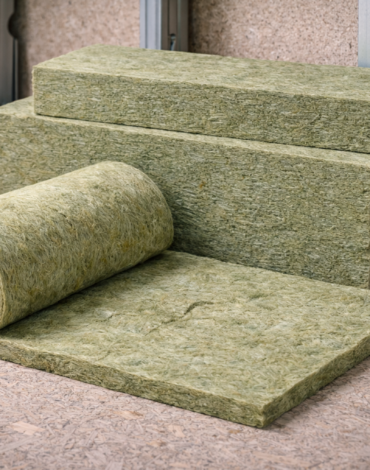 Laine de roche isolation